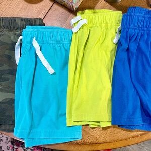 Cat & Jack Kids Shorts Set - Camouflage, Aqua, Lime, Blue